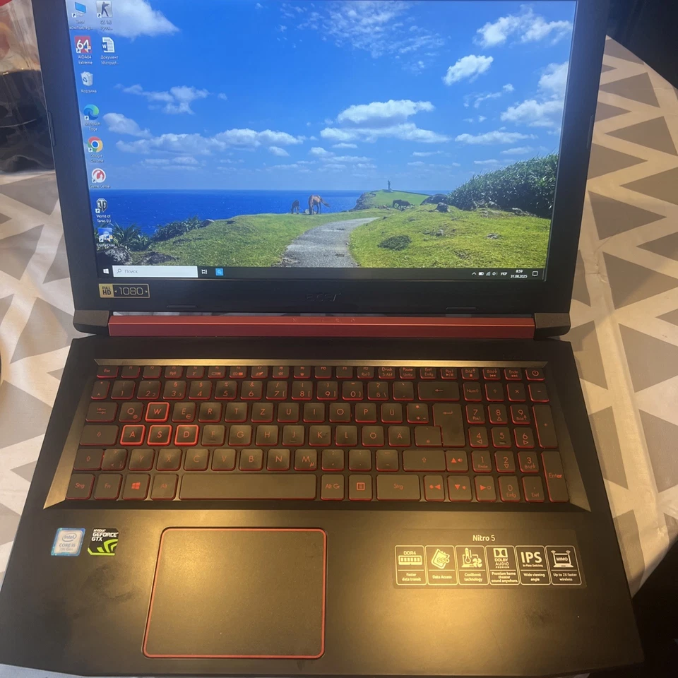 Acer Nitro 5 (AN515-51-50WJ) 1TB SSD MIT 1TB HDD,GTX 1050, RAM 32gb - Bild 3 von 4