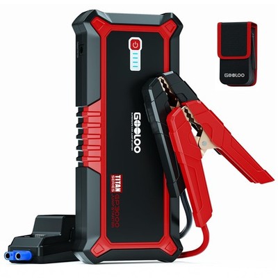 3000A Peak Jump Starter for Cars - 12V Lithium Battery Booster, USB Quick Charge
