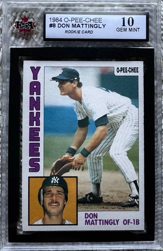 1984 O-PEE-CHEE OPC DON MATTINGLY RC KSA 10