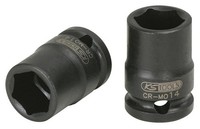 Ks Tools 515.1526 3/8'' Sechskant-Kraft-Stecknuss, Kurz, 5/16''
