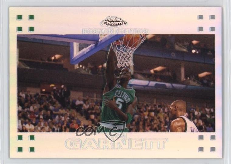 2007-08 Topps Chrome Refractor 426/999 Kevin Garnett #20 HOF 8we