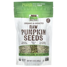 Organic Raw Pumpkin Seeds, Unsalted, 12 oz (340 g)