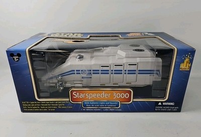 Star Wars Star Tours Starspeeder 3000 Working Sealed Boxed MINT CONDITION
