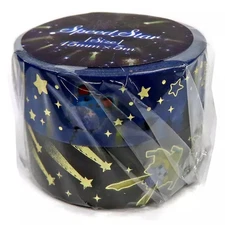 Pokemon Center Speed Star Masking Tape 2 Pack Gold Foil Stickers Set