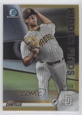 2020 Bowman Hidden Finds Chrome Gold Refractor 48/50 Joey Cantillo #HF-JC 0br8