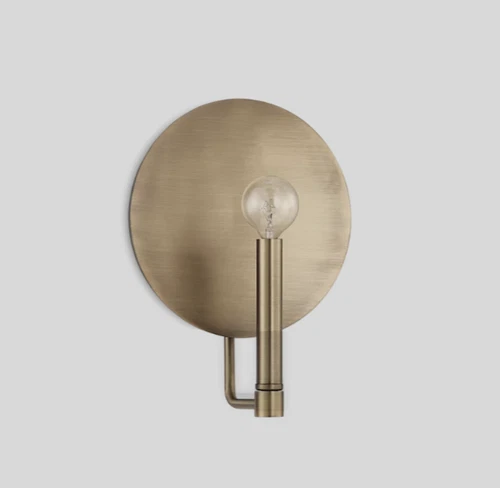 The Wall Sconce – Aged Brass Vintage-Inspired Bath Light - Picture 4 of 4