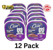 CESAR  FILLET MIGNON FLAVOR - Classic Loaf in Sauce, 3.5 oz. 12 pack 4.57 per gallon