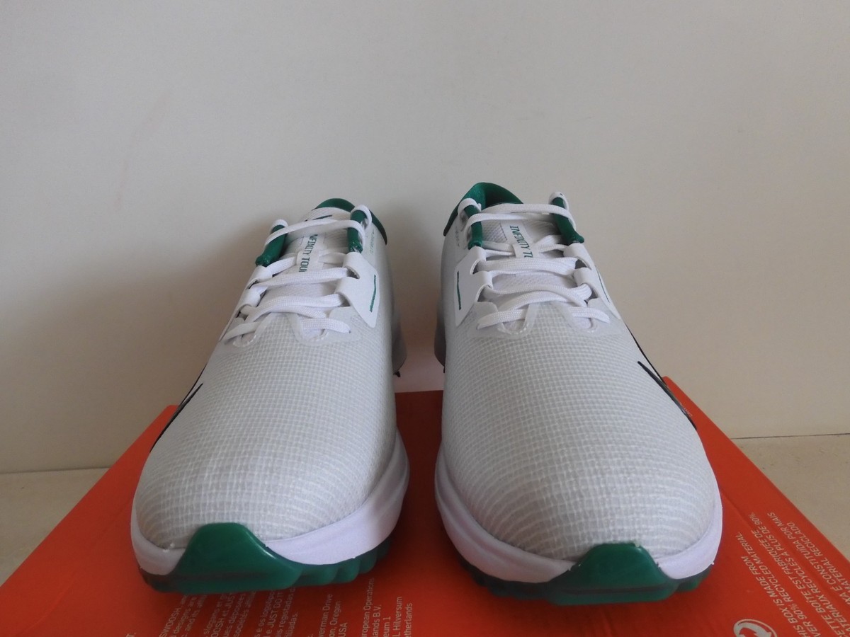 Nike Air Zoom Infinity Tour 2 Golf White-Photon Dust-Malachit Sz