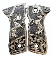 Cachas Prieto Beretta modello 92fs LUSSO impugnatura stile Charro cavallo MADE IN MEXICO