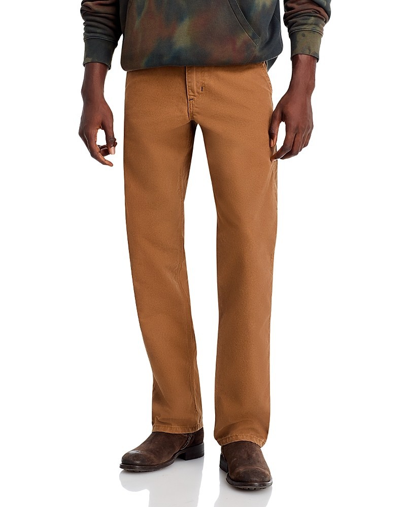 Мужские парусиновые джинсы прямого кроя Roy Rogers X Daves New York коричневые 33/32