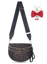Bum Bag Crossbody Bag for Women Spacious Bum Bags Nylon Crossbody Fanny P...