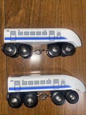 BRIO Shinkansen Bullet Passenger Train Wooden Engine White - 2 Parts