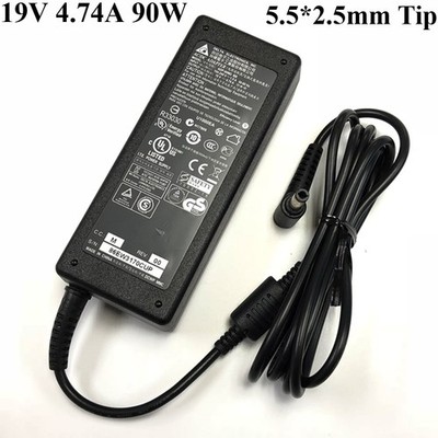 Genuine Delta 19V 4.74A 90W Charger ADP-90MD BB 5.5*2.5mm Tip Power Adapter