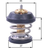 Gates TH42995G1 Thermostat KüHlmittel FüR Audi VW Skoda Seat Termostat