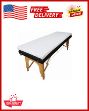 Lash Bed Foam Topper for Massage, 73x24x2 inch White Memory 73 x24x2,