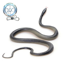 43" Fake Large Rubber Snake Realistic Lifelike Scare Prank Gag Gift Joke Kid Toy