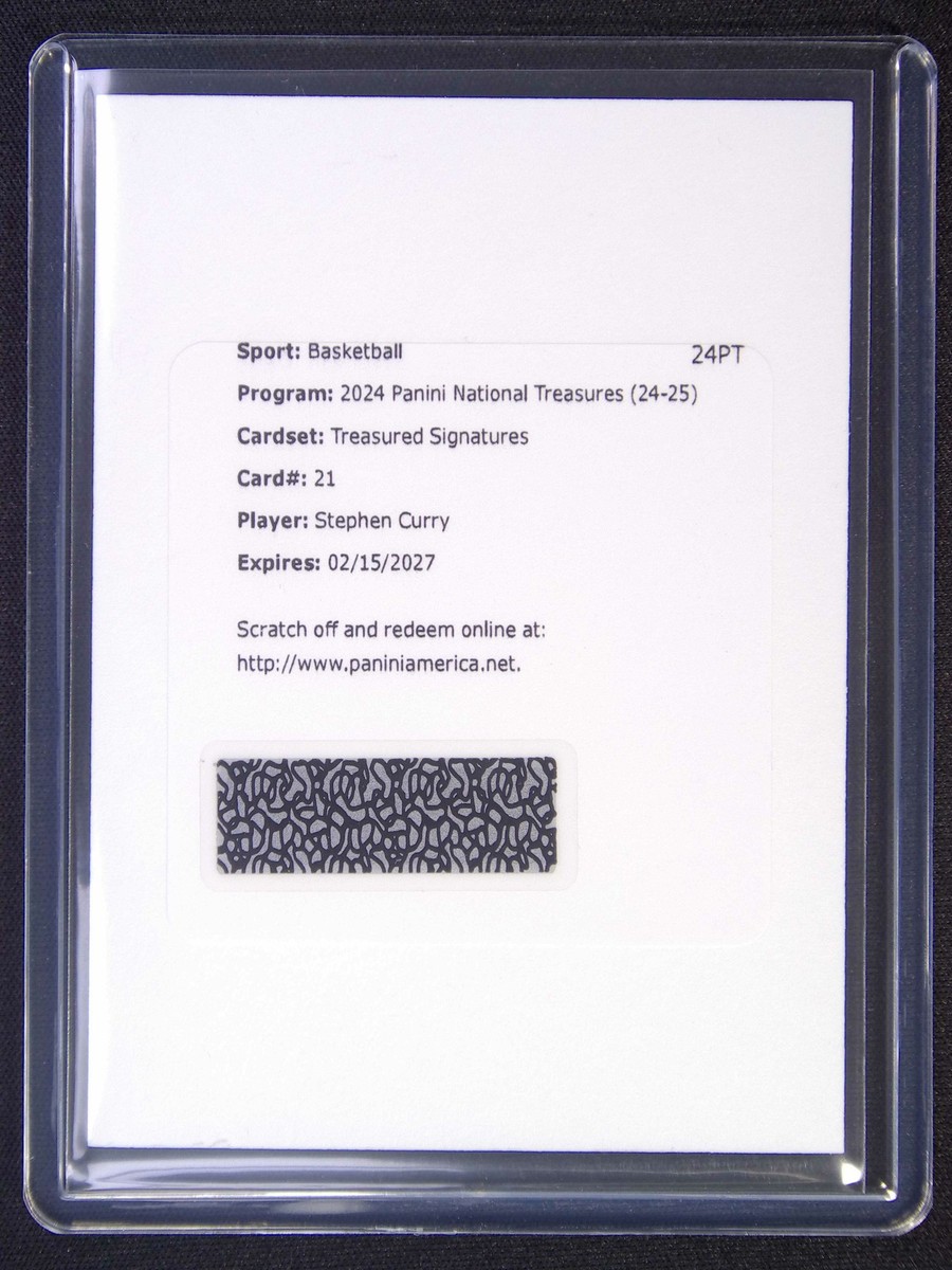 その他 nationaltreasures stephen curry auto /25 2009 National Treasures Stephen Curry Signed RPA RC Card /25