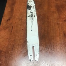 USED Genuine Part 14&rdquo; Chain Bar  Assy For 14&rdquo; Stihl MS 180 Gas Chainsaw MS180C