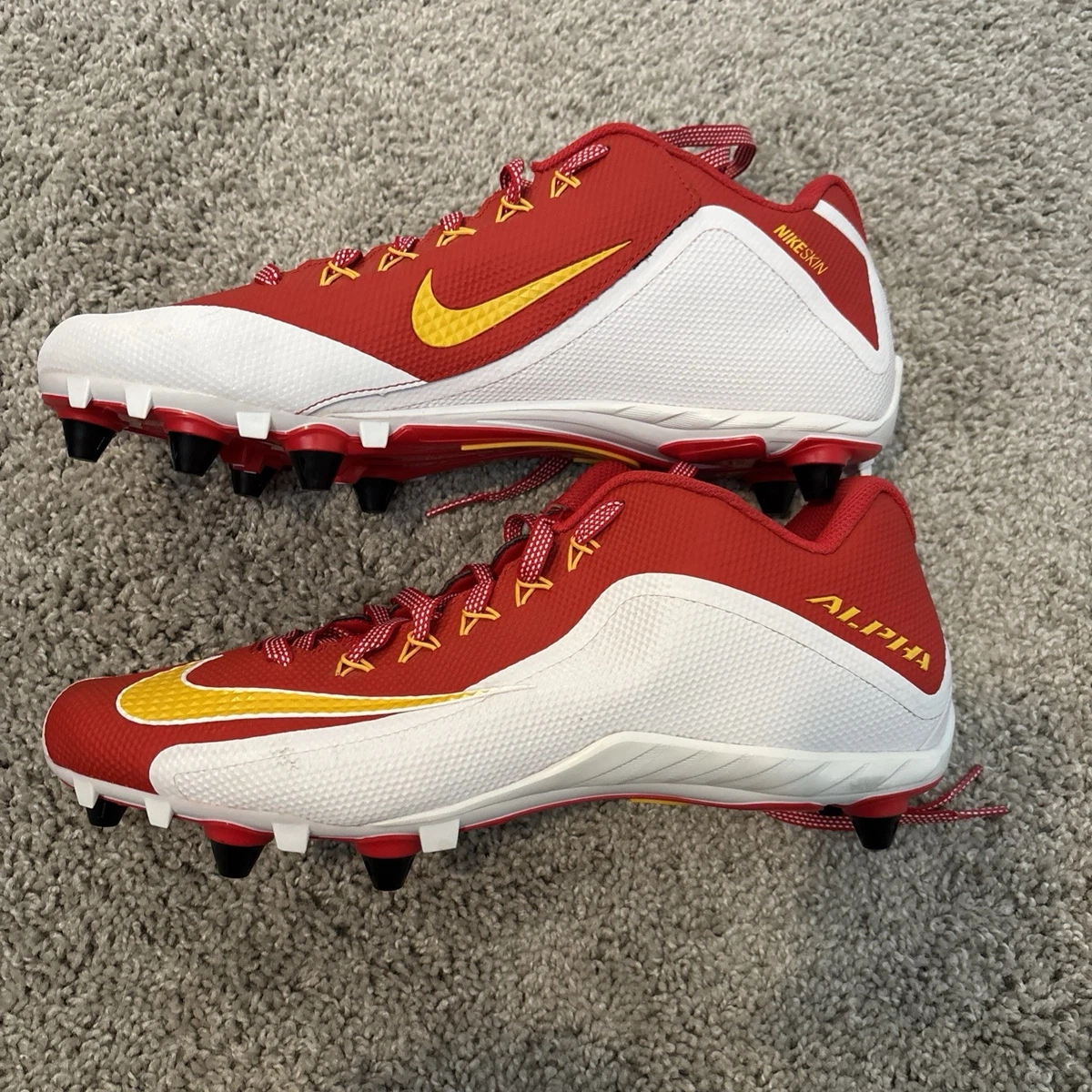 Nike Alpha Talon Elite Football Cleats Mens 11 Burgundy Yellow 544327-632 Amazon.com | Nike Alpha Menace 4 Elite NRG Men main image 2