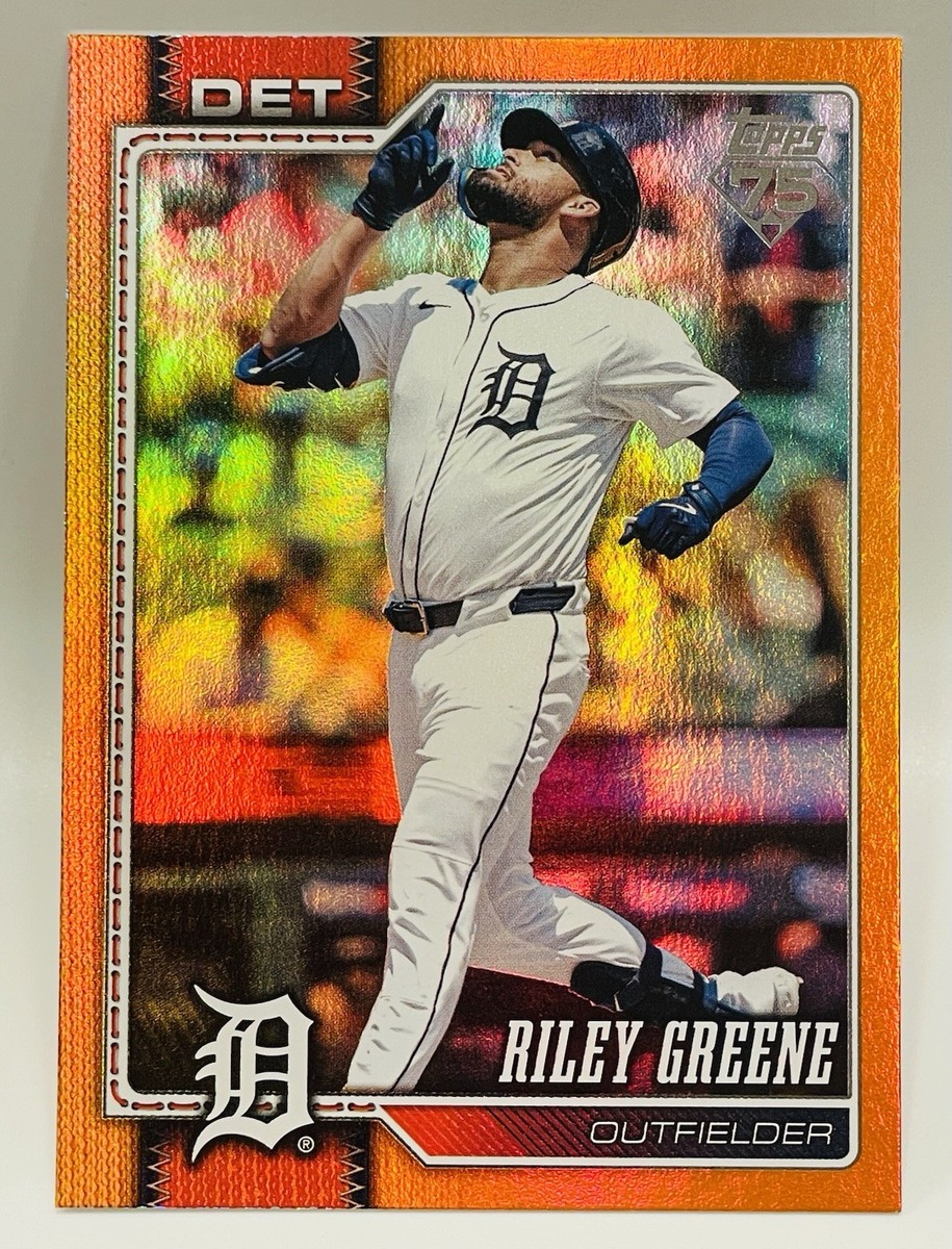 Riley Greene *14/29* 2026 Topps Series 1 Orange Color Match #209
