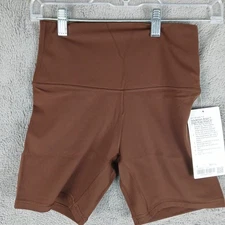 NWT Lululemon Align Shorts 6 Brown