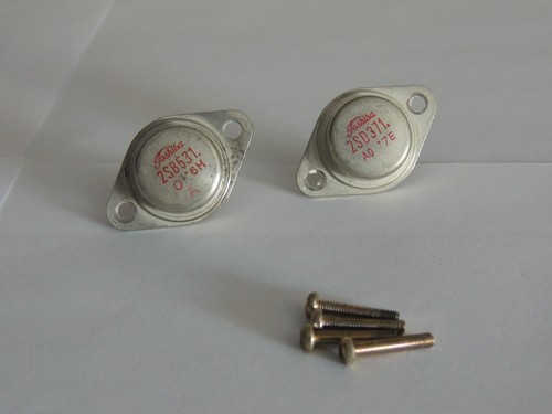 Pioneer SX-850 SX-636 SA-8500  Output Transistor (Pair!) Toshiba 2SB531 & 2SD371