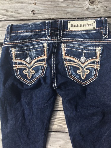 Rock Revival Luz Easy Boot Gr. 27 (Maße Taille 32 Schrittlänge 31) verziert Damen - Bild 13 von 16