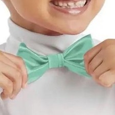 Weissman Boys Mint Green Bow Tie
