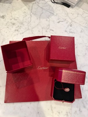 Cartier Empty Ring Box with gift bag
