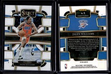 2023-24 Panini Select Basketball White Prizm Jalen Williams /149