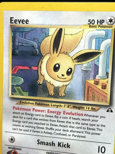 Pokemon '133 Eevee 38/75 Neo Discovery Uncommon Vintage WOTC 1999 NM