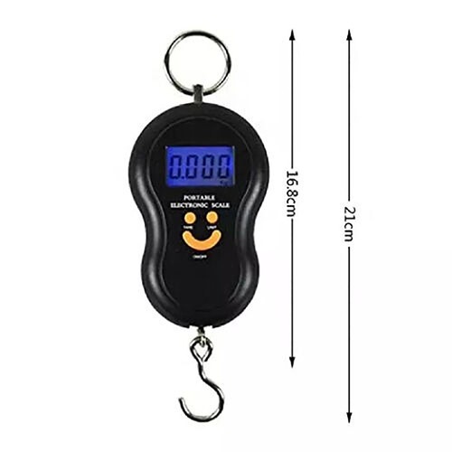 Báscula de equipaje colgante digital LCD de viaje portátil peso electrónico 110 lb/50 kg - Imagen 7 de 17