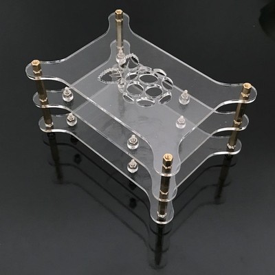 stapelbares Acryl Gehäuse für Raspberry Pi 3, 2, B+, A+ - transparent stackable
