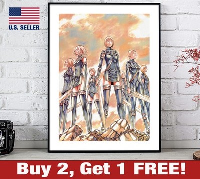 CLAYMORE 描き下ろしポスター Claymore Anime Poster 18