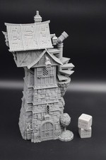 Tabletop Terrain Fantasy Astromancer Wizard Tower Dnd RPG wargame skirmish 28mm