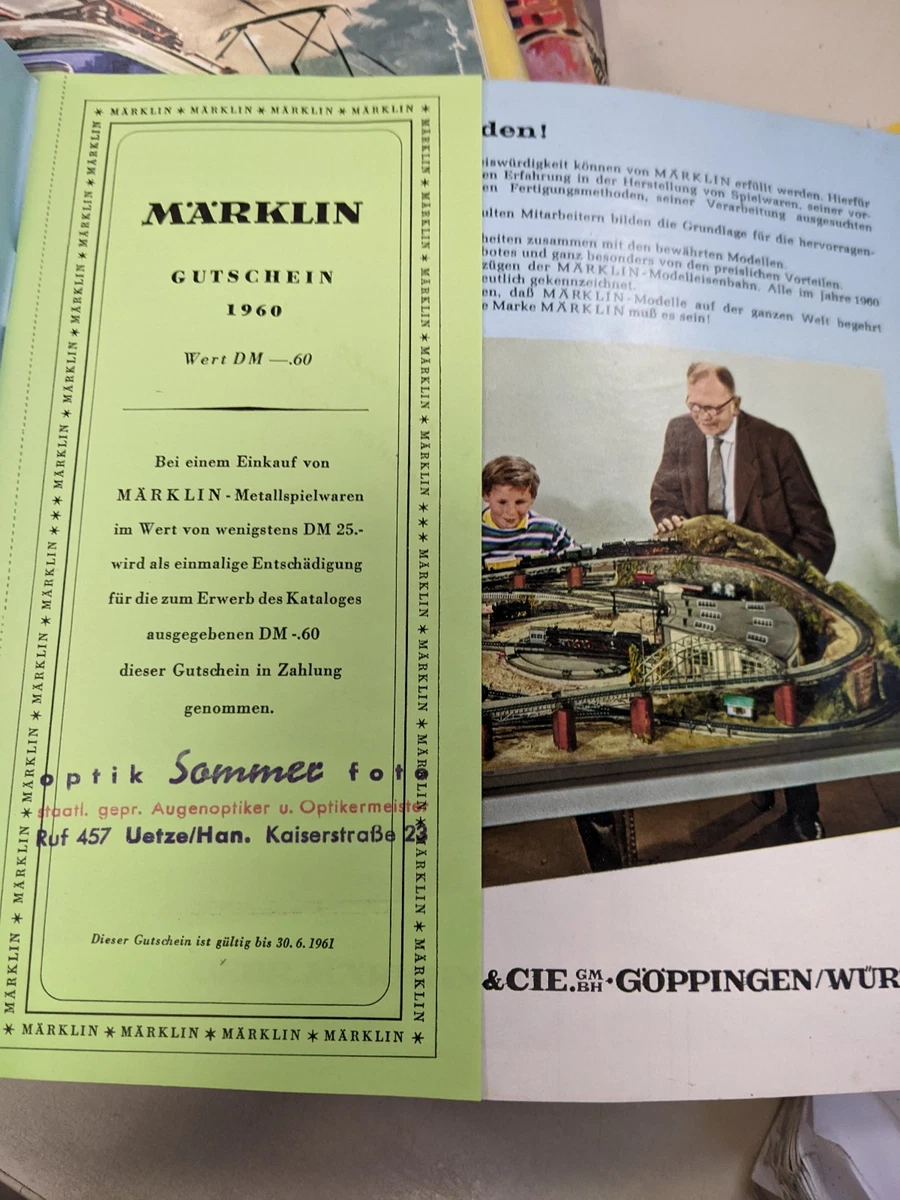 MÄRKLIN Katalog 1960/61