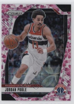 2024-25 Panini Prizm Choice Cherry Blossom Prizm 4/20 Jordan Poole #184 1o2