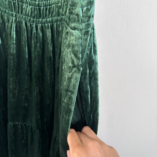 Maxi Vestido Anthropologie Somerset Terciopelo - Imagen 3 de 9
