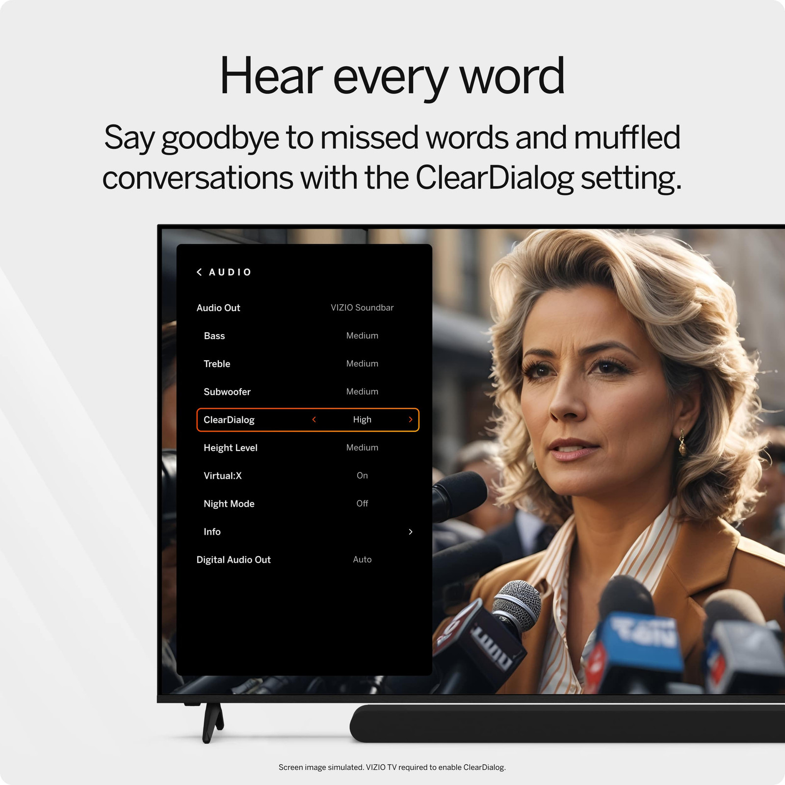 VIZIO 2.1 Soundbar – Immersive Dolby Atmos & DTS:X Audio - Image 5