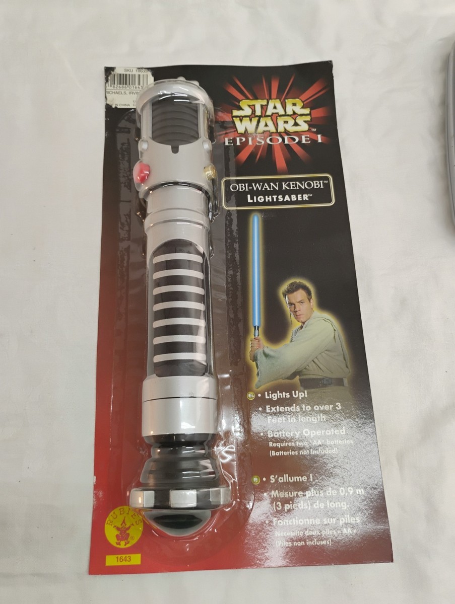 Star Wars Episode Obi-Wan Kenobi Lightsaber Rubies TY
