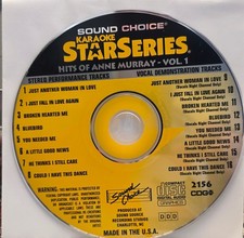 SC2156 ANNE MURRAY  SOUND CHOICE KARAOKE CDG LOT FERN