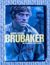NEW- ROBERT REDFORD Brubaker 1980 Movie DVD Morgan Freeman Rare OOP USA Region 1