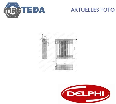 TSP0525153 VERDAMPFER KLIMAANLAGE DELPHI NEU OE QUALITÄT