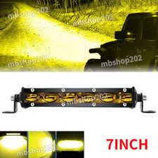 7inch 60W LED Work Light Bar Flood Spot Beam Offroad 4WD SUV Driving Fog Lamp 7"