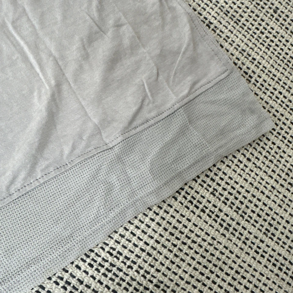 Camiseta sin mangas asimétrica Helmut Lang talla M gris claro Foto 4 de 4