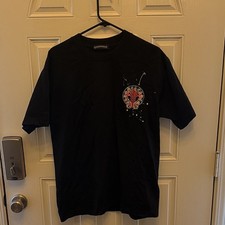 Chrome Hearts Mens Black Graphic Logo Crew Neck Short Sleeve T-shirt L Chrome Hearts Mens Black Graphic Logo Crew Neck Short Sleeve T-shirt L