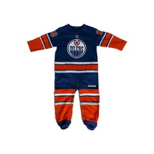 Edmonton Oilers NHL One Piece Pajamas Size 0-3M