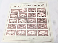 2018 US RED AIRMAIL Sheet of 20 FOREVER STAMPS Mint Never Hinged