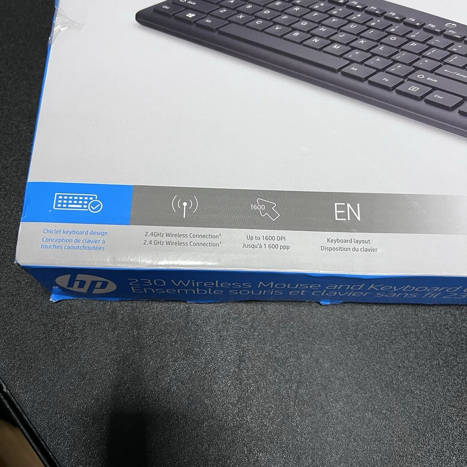 NEW HP 230 Wireless Mouse & Keyboard Combo - Image 2 of 4