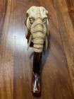 Carved Vintage Meerschaum Elephant Pipe — photo 3